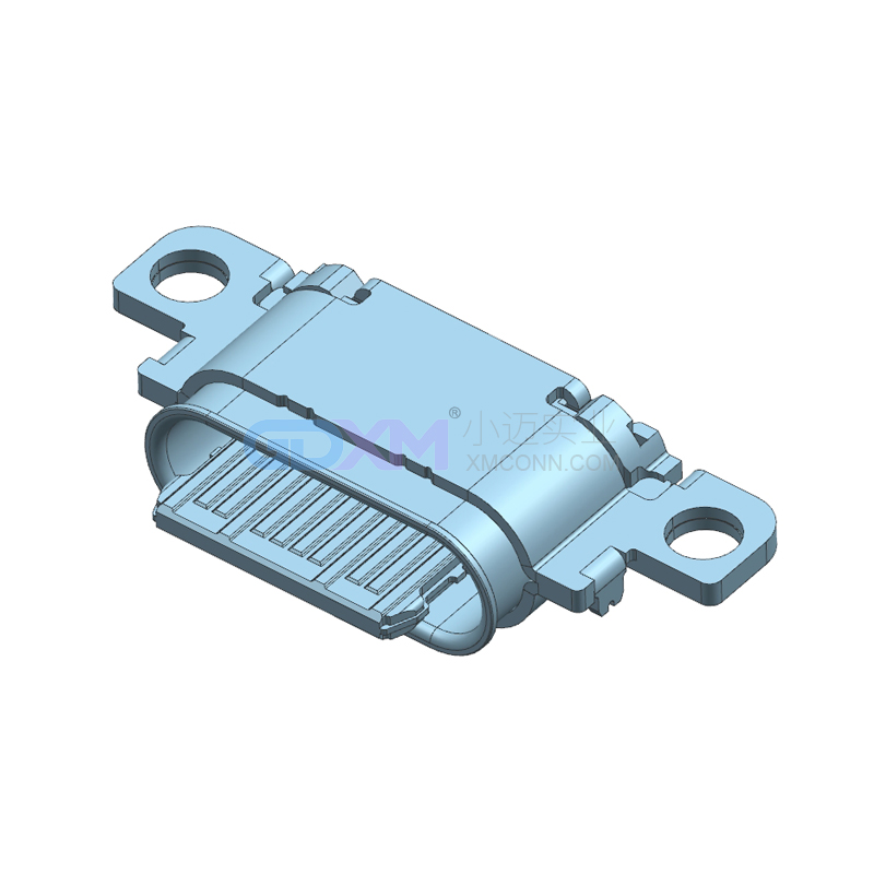 TYPE-C母座16PIN 双耳款 防水