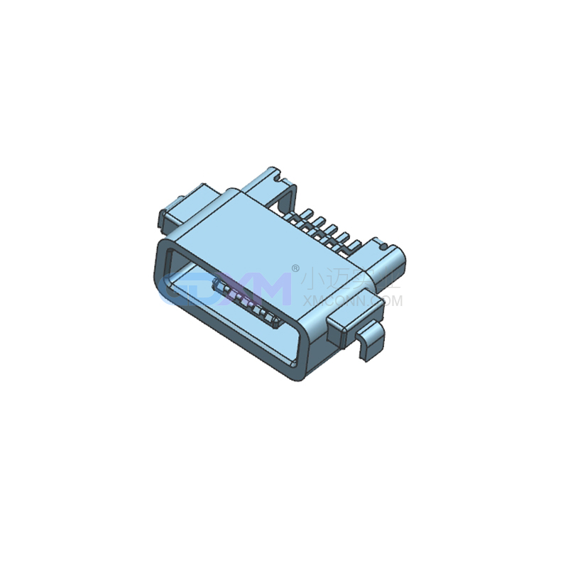 MICRO USB 5PIN反向沉板型 防水 款 A/B款