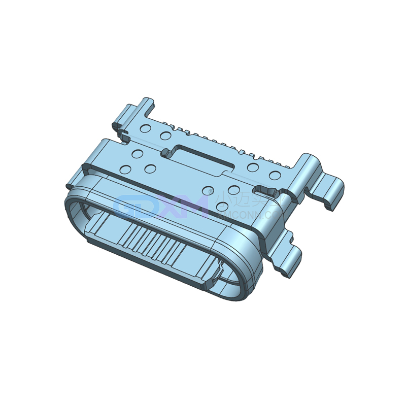 Type-C母座 16pin 沉板型