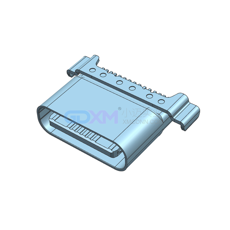 Type-C母座16pin 沉板1.58 双耳
